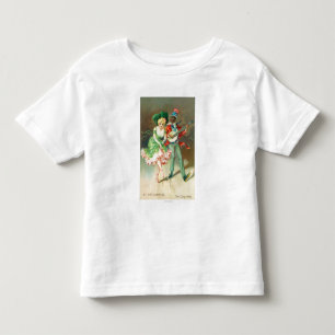 Een paar in Costume Doing the Cake-Walk Kinder Shirts