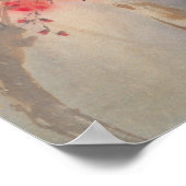 Een paar in de lente poster (Hoek)