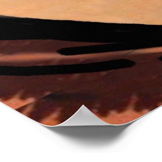 Een paar in een liefhebbende omhelzing heeft ze ro poster (Hoek)