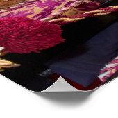 Een paar in Gondola bij Carnival, Venetië Poster (Hoek)