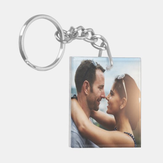 Een paar in Love Sleutelhanger (Voorkant Links)