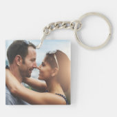 Een paar in Love Sleutelhanger (Achterkant)