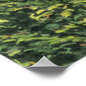 Een paar kanoestellen op een meer poster (Hoek)