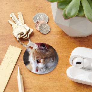 Een paar Katten Sleutelhanger