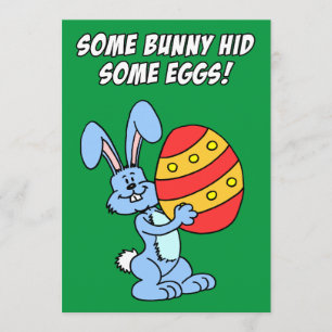 Een paar koeienvangers hunt wat eieren kaart