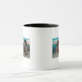 Een paar koninginnen op de strand, Ocean Park Mok (Midden)