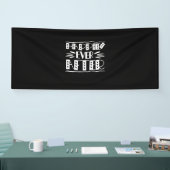 Een paar kunst die altijd goed is spandoek (Beurs)