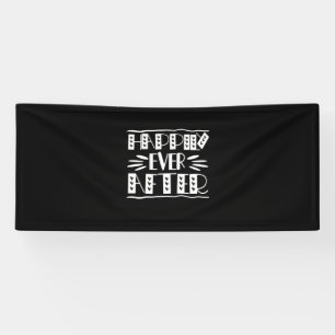 Een paar kunst die altijd goed is spandoek