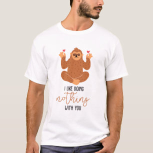 Een paar kunst die ik graag met je doe t-shirt