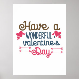 Een paar kunst heeft een prachtige Valentijnsdag Poster