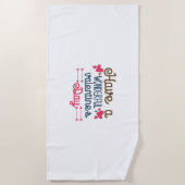 Een paar kunst heeft een prachtige Valentijnsdag Strandlaken (Voorkant)