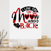 Een paar kunst waar ik van hou... poster (Keuken)