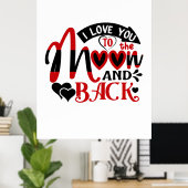 Een paar kunst waar ik van hou... poster (Thuiskantoor)