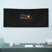 Een paar kunst wordt mijn Valentijn. Spandoek (Beurs)