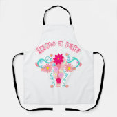 een paar laten groeien - feministische rechten voo schort (Voorkant)