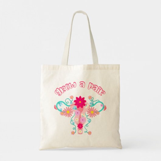 een paar laten groeien - feministische rechten voo tote bag (Achterkant)