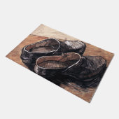 Een paar lederen klokjes - Van Gogh Vloermat Deurmat (Schuin)