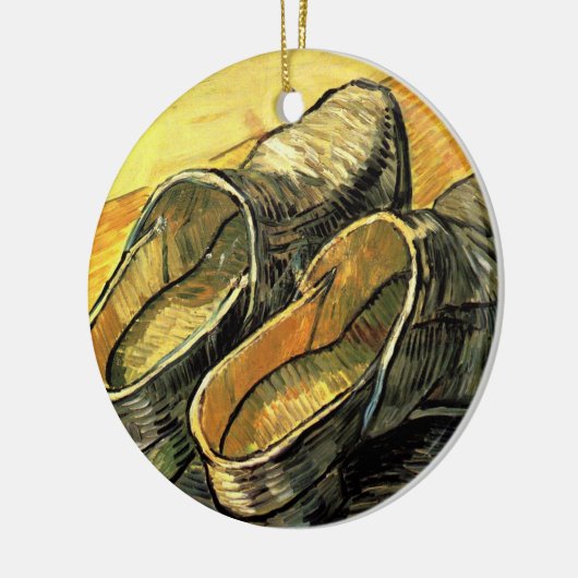 Een paar lederen kogels van Vincent van Gogh Keramisch Ornament (Links)