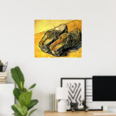 Een paar lederen kogels van Vincent van Gogh Poster (Thuiskantoor)