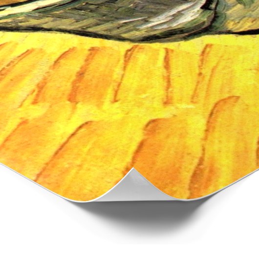 Een paar lederen kogels van Vincent van Gogh Poster (Hoek)