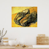Een paar lederen kogels van Vincent van Gogh Poster (Keuken)