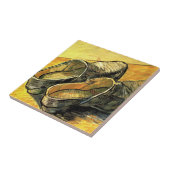 Een paar lederen kogels van Vincent van Gogh Tegeltje (Zijkant)