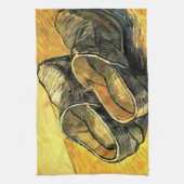 Een paar lederen kogels van Vincent van Gogh Theedoek (Verticaal)