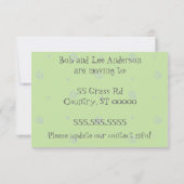 een paar leuke koeien met een bewegende aankondigi aankondiging (Achterkant)