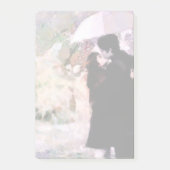 Een paar liefdeszoenen in de Abstracte kunst van d Post-it® Notes (Voorkant)