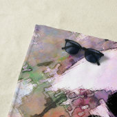 Een paar liefdeszoenen in de Abstracte kunst van d Strandlaken (In situ)