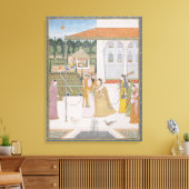 Een paar lopen canvas afdruk (Insitu (Woonkamer))