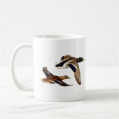 Een paar Mallard Ducks Koffiemok (Links)