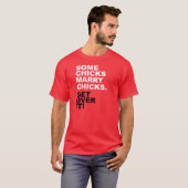 Een paar marinekuikens. Ga er over! T-shirt (Voorkant volledig)