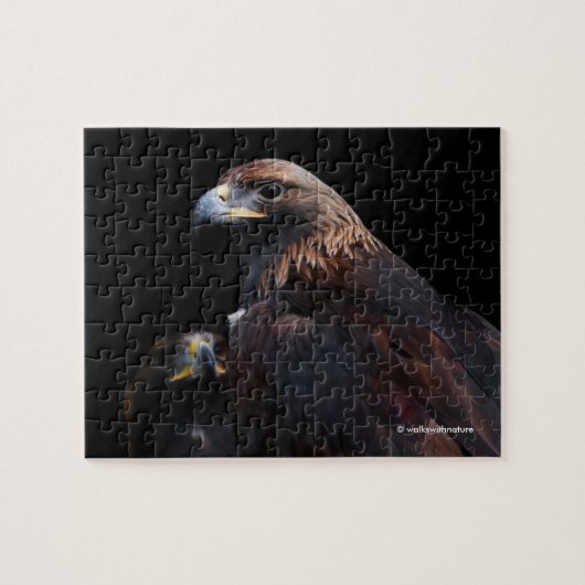 Een paar mooie Golden Eagles Legpuzzel (Horizontaal)