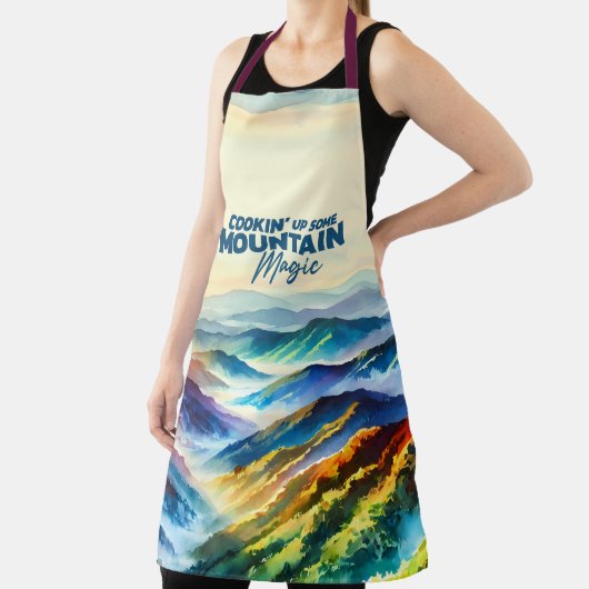 Een paar Mountain Magic Schort koken (Insitu)