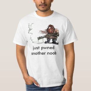Een paar noobs gepwiept t-shirt