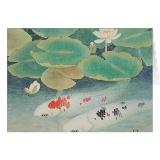 Een paar onder Lotus (Voorkant Horizontaal)