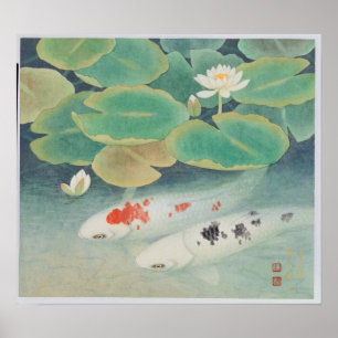 Een paar onder Lotus Lijst Poster