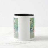 Een paar onder Lotus Mok (Midden)