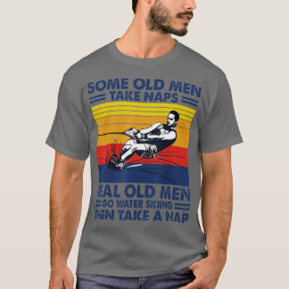 Een paar oude mannen nemen oude mannen die naar he t-shirt