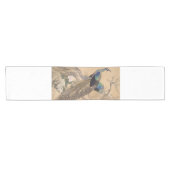 Een paar paartjes pacocks in de lente van Imao Kei Korte Tafelloper (Horizontaal)