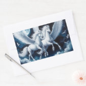 Een paar Pegasus in de Dark Sky Sticker (Envelop)