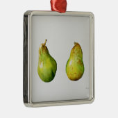 Een paar peren 1997 metalen ornament (Rechts)