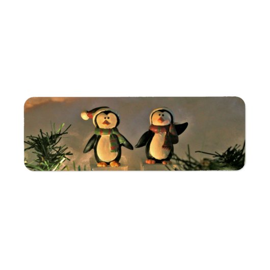 Een paar Pinguïnen Etiket (Voorkant)