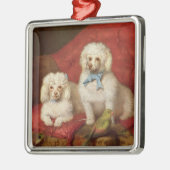 Een paar puree metalen ornament (Links)