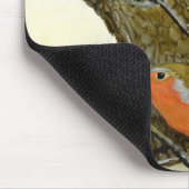 Een paar Robins Muismat (Hoek)