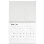 Een paar rode bladeren op een zwarte achtergrond kalender (Feb 2026)