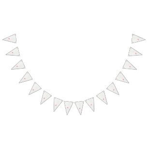 Een paar rode bladeren op een zwarte achtergrond vlaggetjes