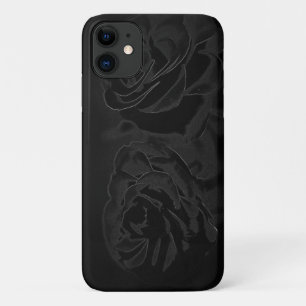 Een paar rozen in het zwart Case-Mate iPhone case