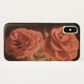 Een paar rozen in schets3 Case-Mate iPhone case (Achterkant (horizontaal))